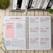 Cheap Printed school Planner and Spiral custom notebooks